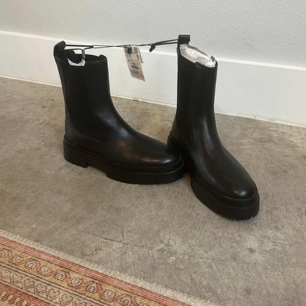 Black Combat Boots